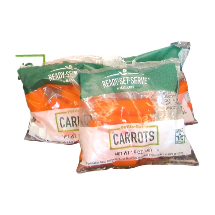Mini Carrots, Whole Baby Cut, 1.6oz (200 eaches per case) - #1034670
