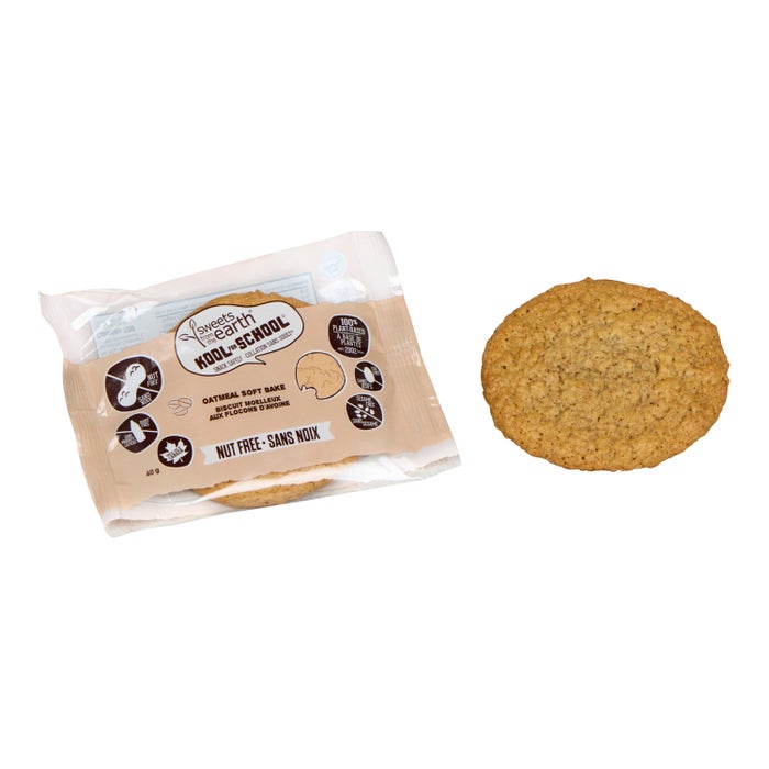Cookies, Oatmeal, Sweets from the Earth, Individually Wrapped 40g (84 units) - #1355445 CANADA