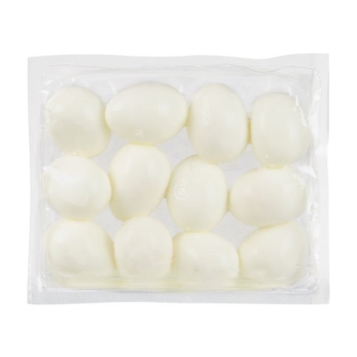 Eggs, Peeled & Hard Cooked- case 12x12 bulk hard boiled eggs- #1129747