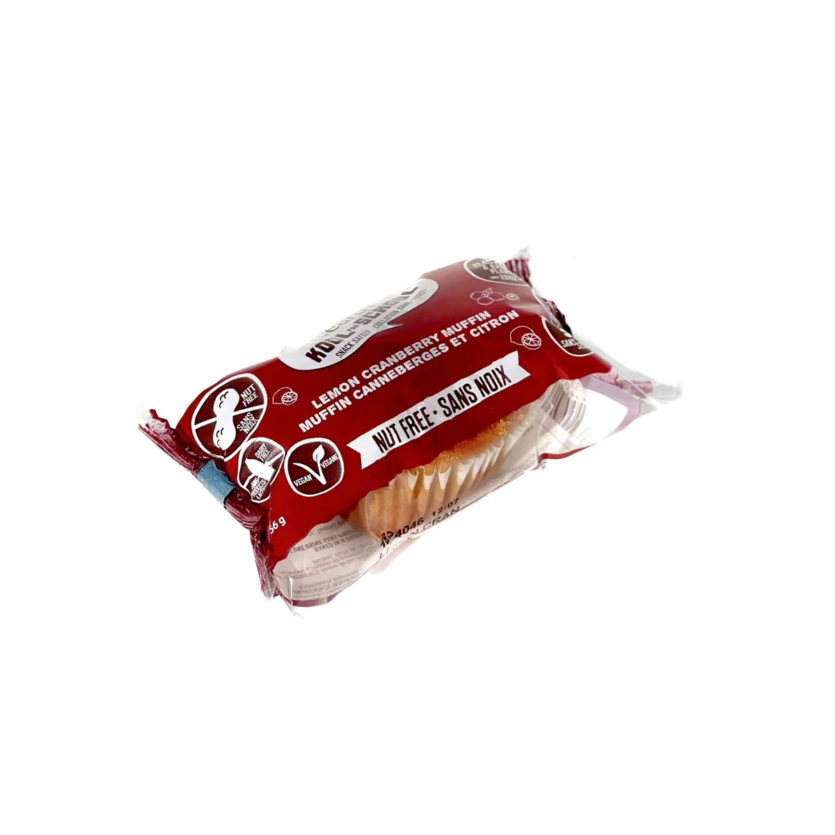 Muffins, Lemon Cranberry, Sweets from the Earth, Individually Wrapped (48 units) - #1355607 CANADA