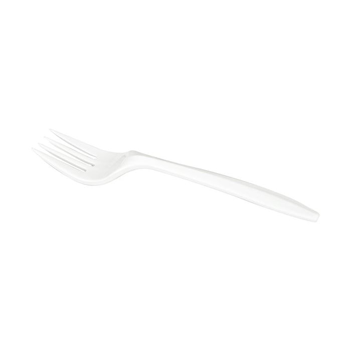 Forks, White Plastic Forks, 1000 Forks/case, #1219583