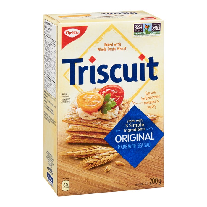 Triscuit Crackers, Original, 200g X 12/case, #1329559
