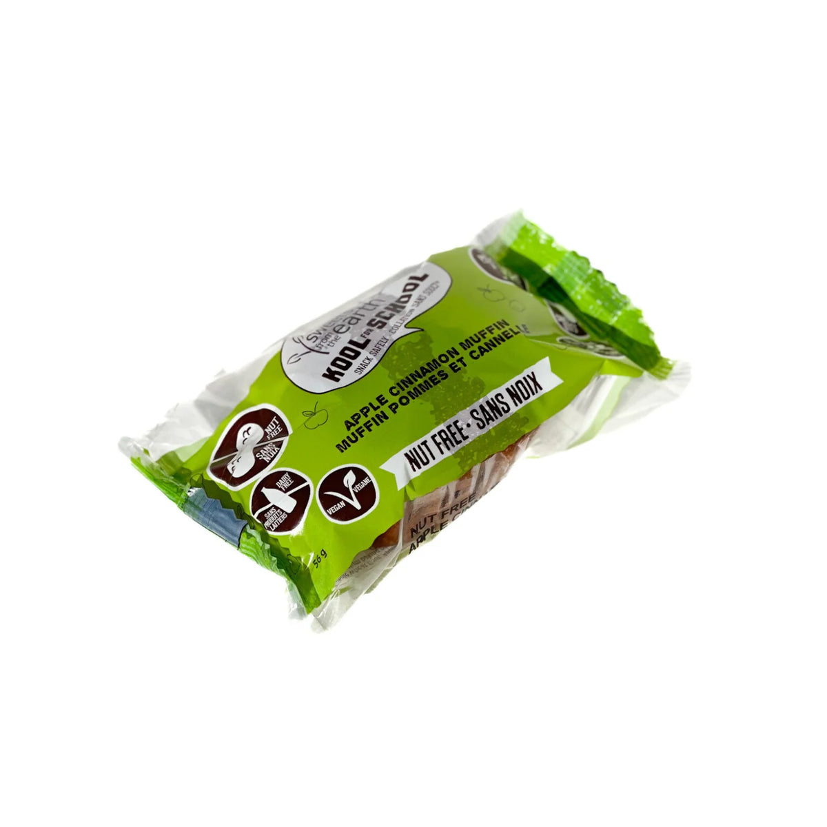 Muffins, Apple Cinnamon, Sweets from the Earth, Individual Wrapped 56g (48 units)- #1431222 CANADA