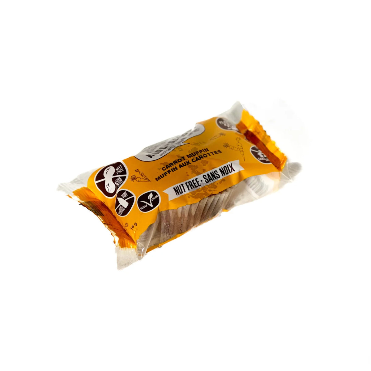 Muffins, Carrot, Sweets from the Earth, Individually Wrapped 56g (48 units) - #1355412 CANADA