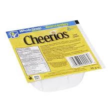 Cereal, Cheerios, 20 grams (96 bowls per case) #2477805