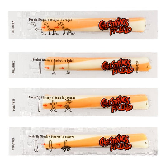 Cheese, Marble Cheese String, Black Diamond Ficello, 21g, (96 cheese strings) , #9401538, CANADA