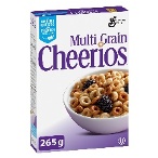 Cereal, Multi Grain Cheerios, Case of 4 x 875g