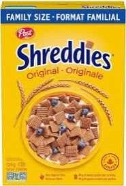 Cereal, Shreddies 12 x 44g