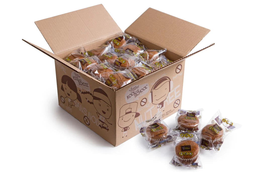 Muffins, Apple Cinnamon, Sweets from the Earth, Individual Wrapped 56g (48 units)- #1431222 CANADA